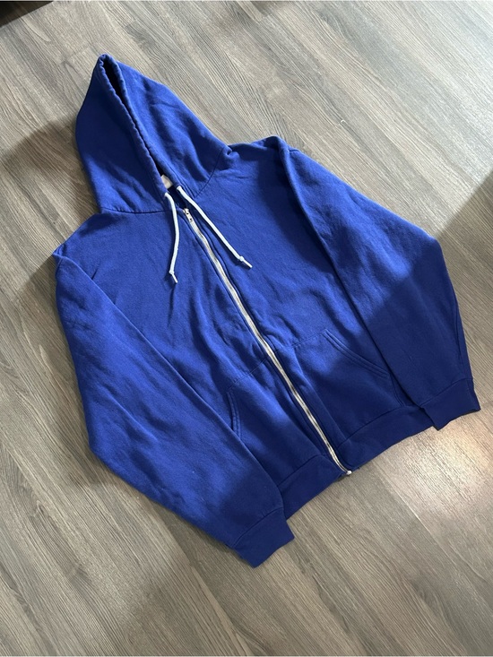 Other - Blue oversized zip up hoodie